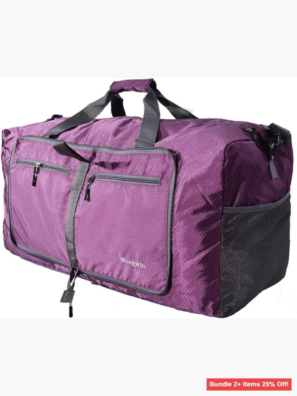 Large Foldable Waterproof Duffel Bag for Travel Gym Sports